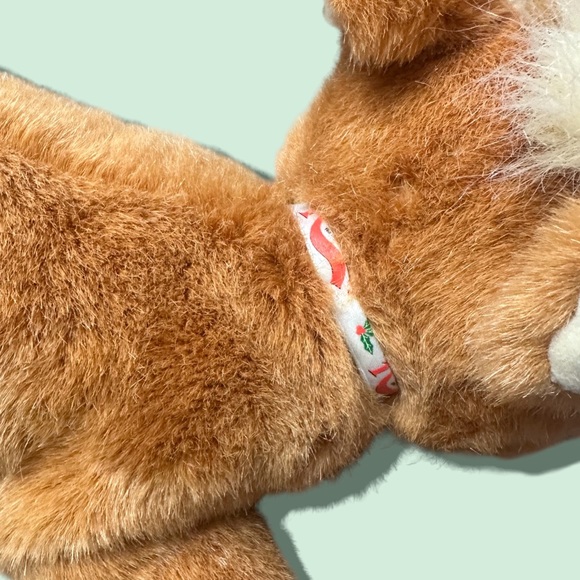 Vintage 1999 Rudolph The Red Nose Reindeer Christmas Plush Stuffed Animal Toy - Picture 8 of 10